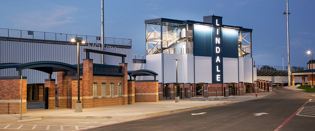 Lindale ISD Football Stadium Pressbox in Lindale, TX